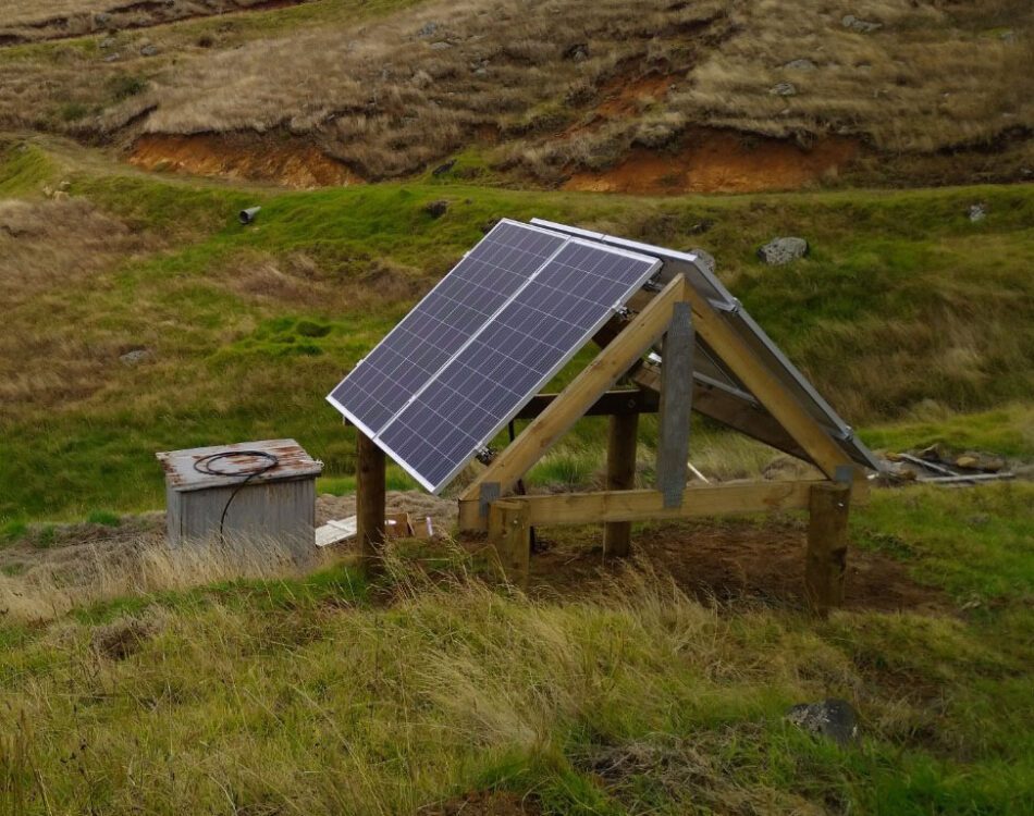 Off grid solar set up